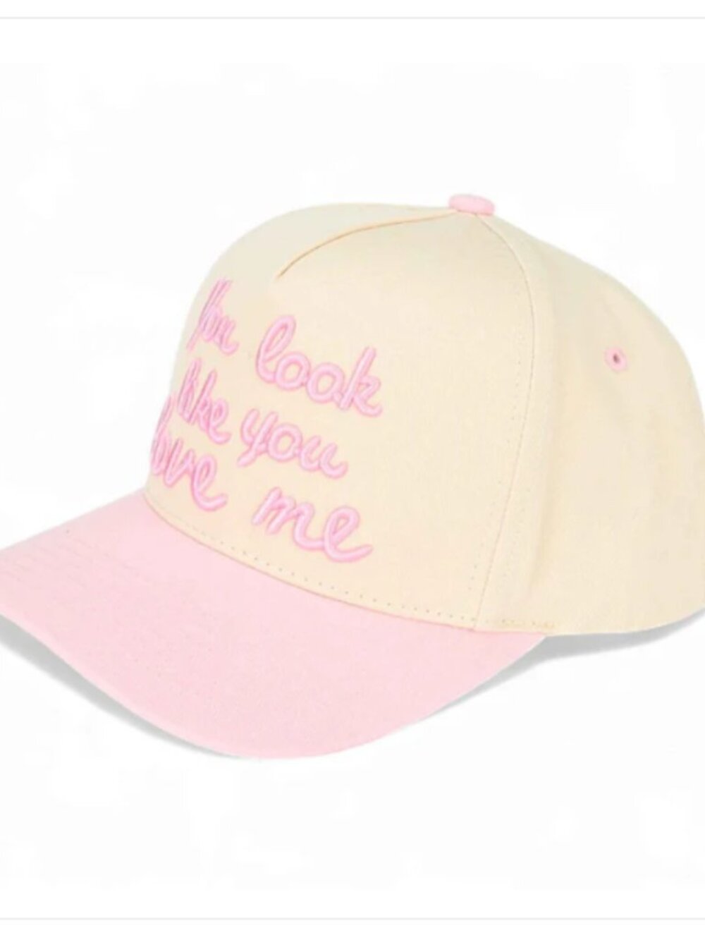 NWT Pink You Look Like You Love Me Trucker Hat